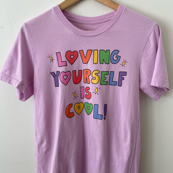 Loving Yourself Is Cool! Tee - Picture 1 of 2